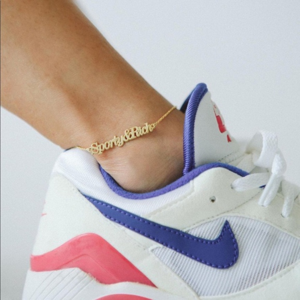 NWT Sporty & Rich Anklet